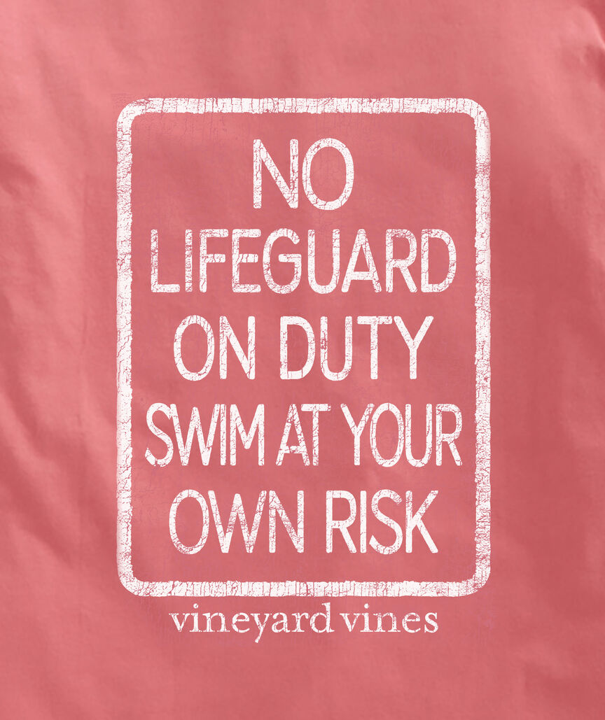 OUTLET No Lifeguard On Duty Short-Sleeve Tee