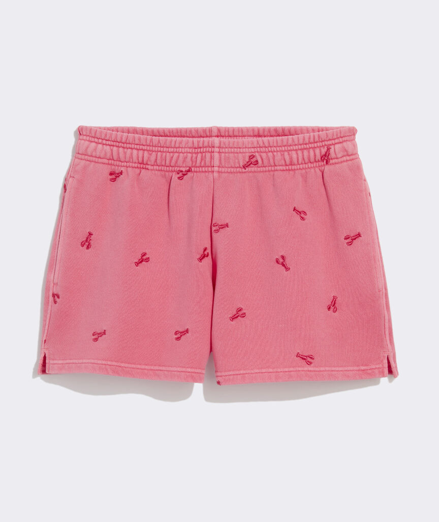 Surf Terry Embroidered Gym Shorts