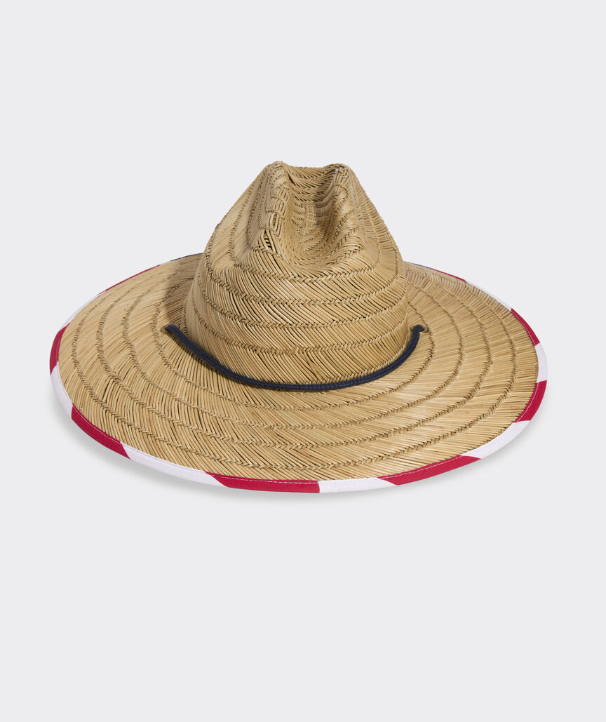 Surf Patch Flag Lifeguard Hat