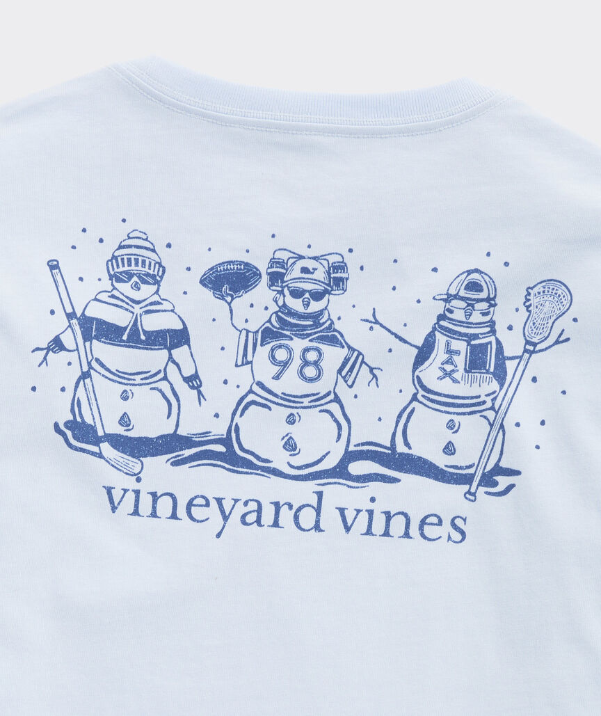 Boys' Cool Sports Fans Long-Sleeve Pocket Tee