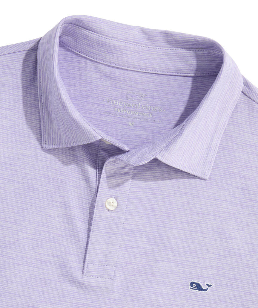 OUTLET St. Jean Stripe Performance Polo