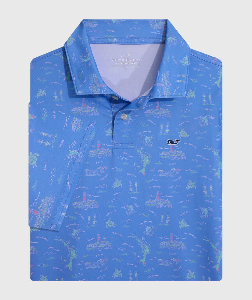 OUTLET Boys' Hope Scenic Performance Polo