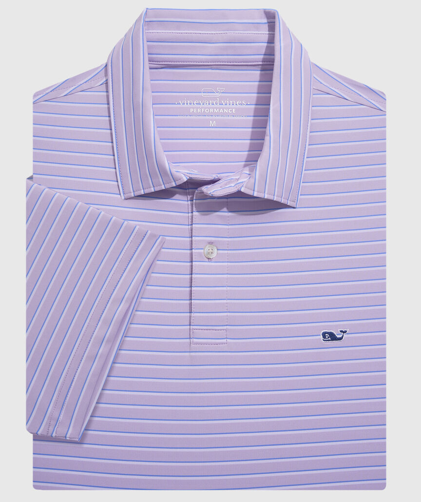 OUTLET Stripe Performance Polo