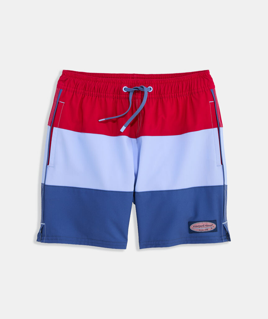Boys' Colorblock Chappy Swim Trunks
