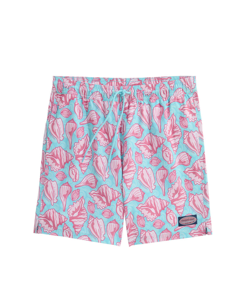 OUTLET 5 Inch Printed Chappy Swim Trunks