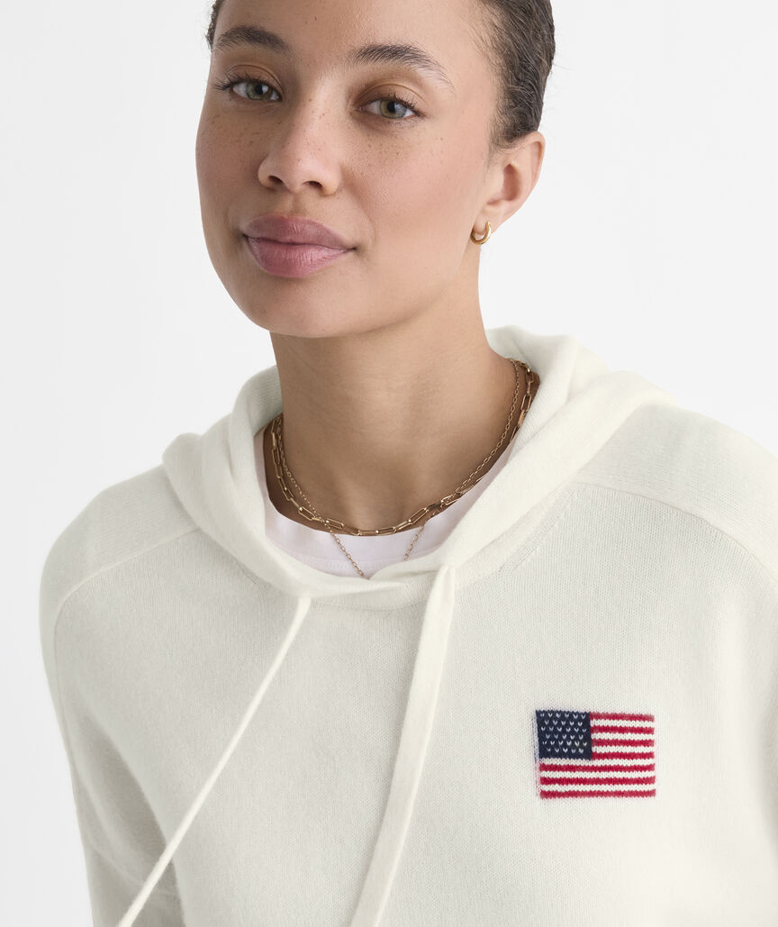 Seaspun Cashmere Americana Hoodie Sweater