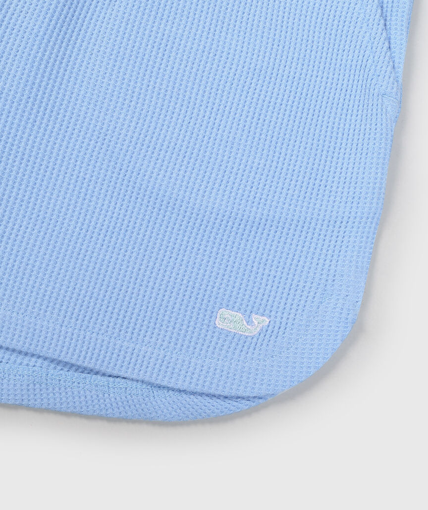 OUTLET Girls' Waffle Pull-On Short
