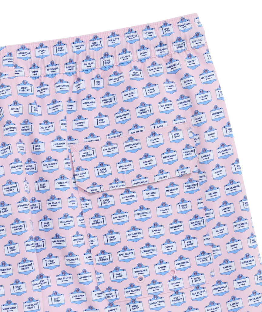 OUTLET 7 Inch Island Signs Chappy Trunks