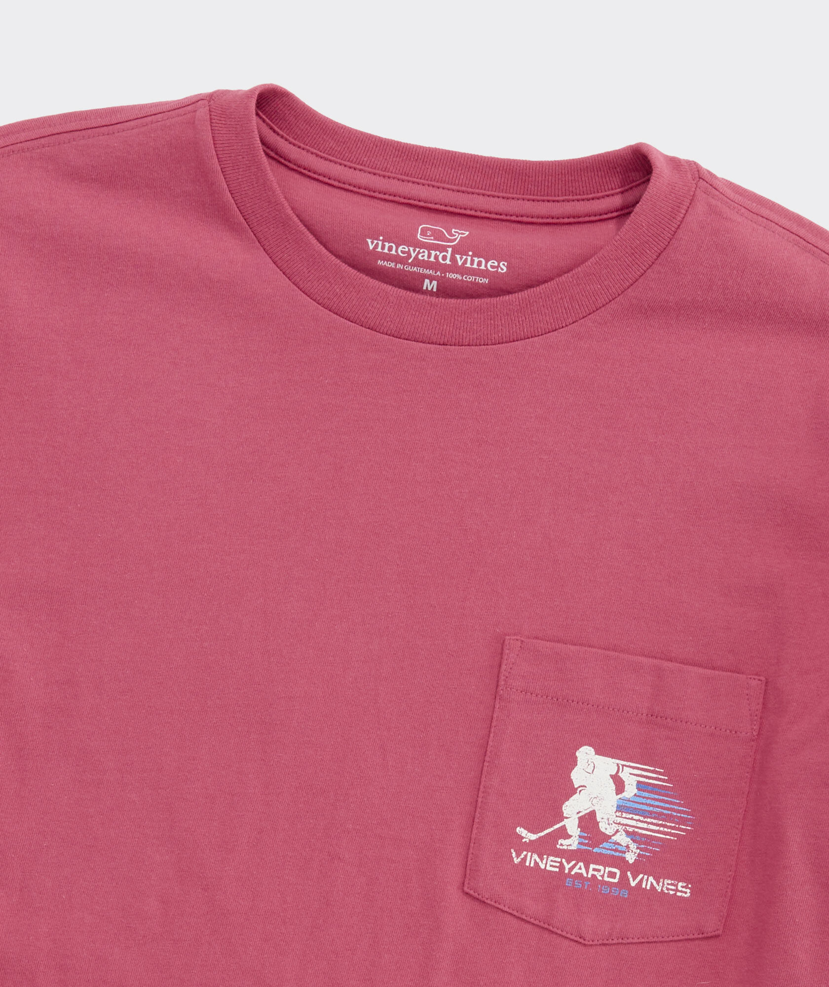 Retro Hockey Long-Sleeve Pocket Tee