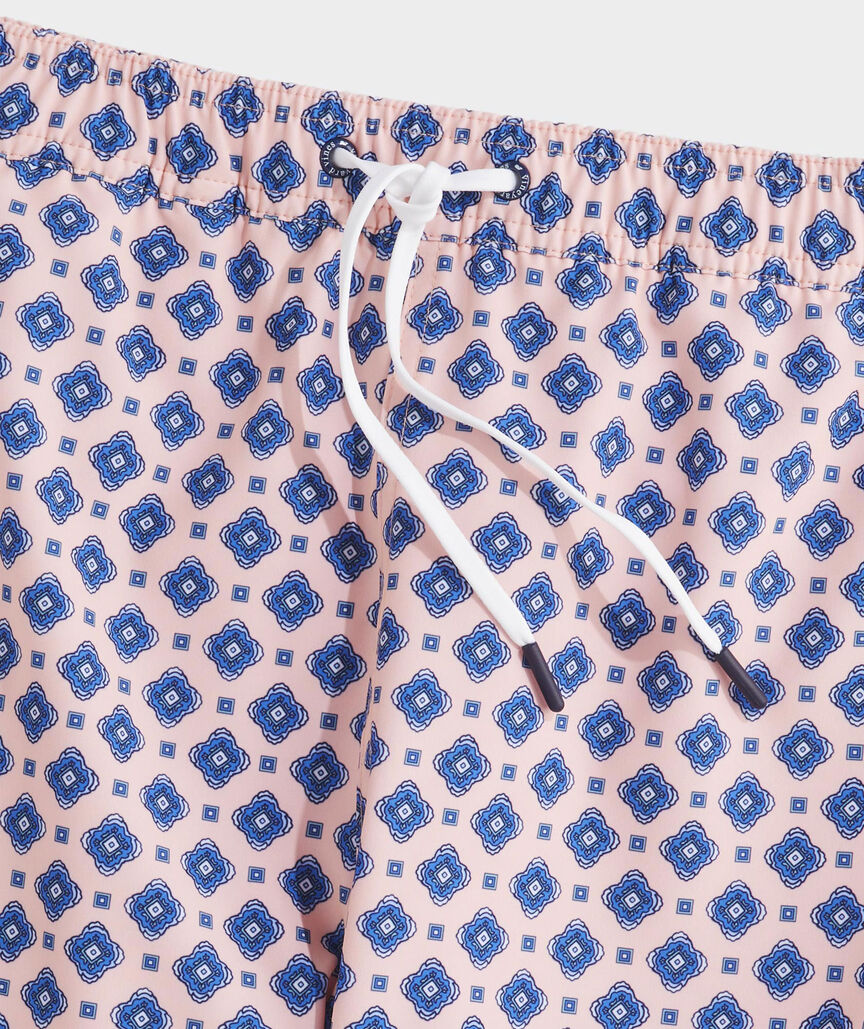 7 Inch Printed Chappy Swim Trunks