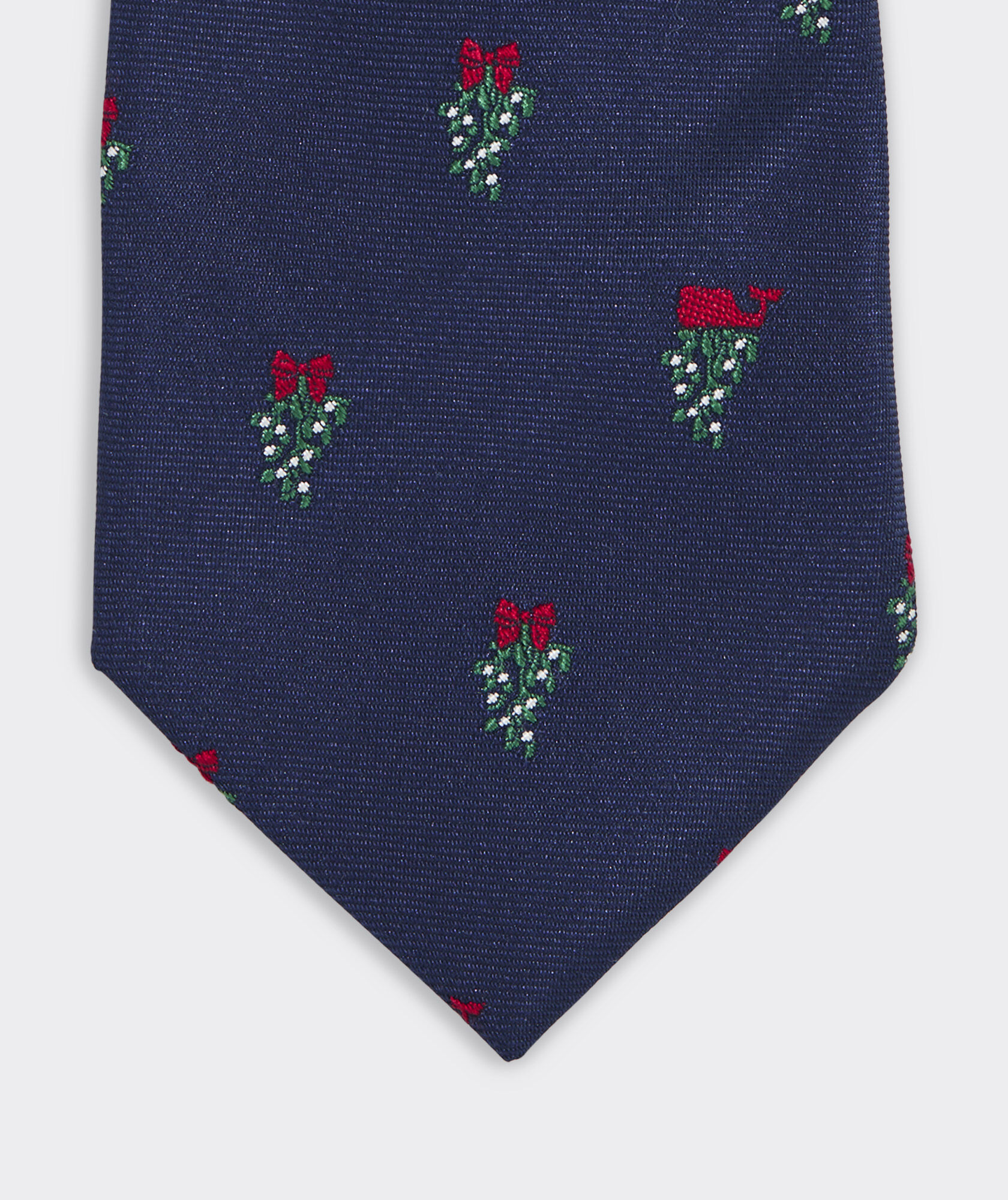Mistletoe Woven Kennedy Tie