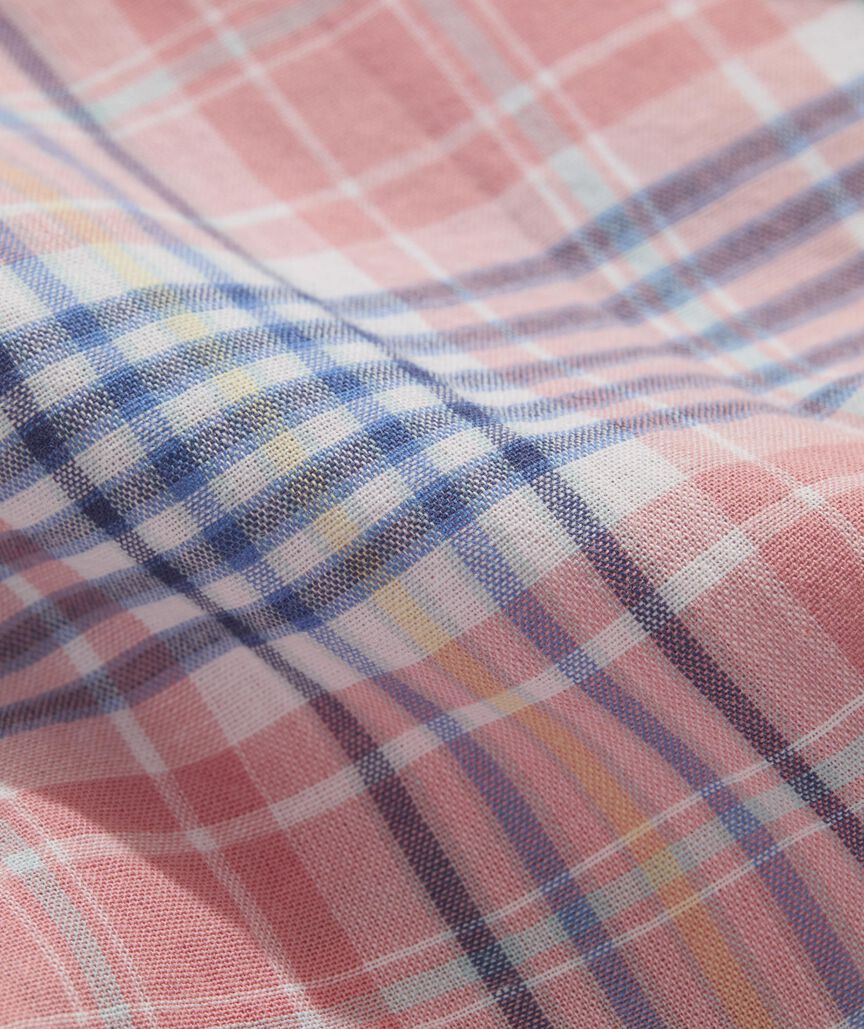 Long Bay Plaid Madras Shirt