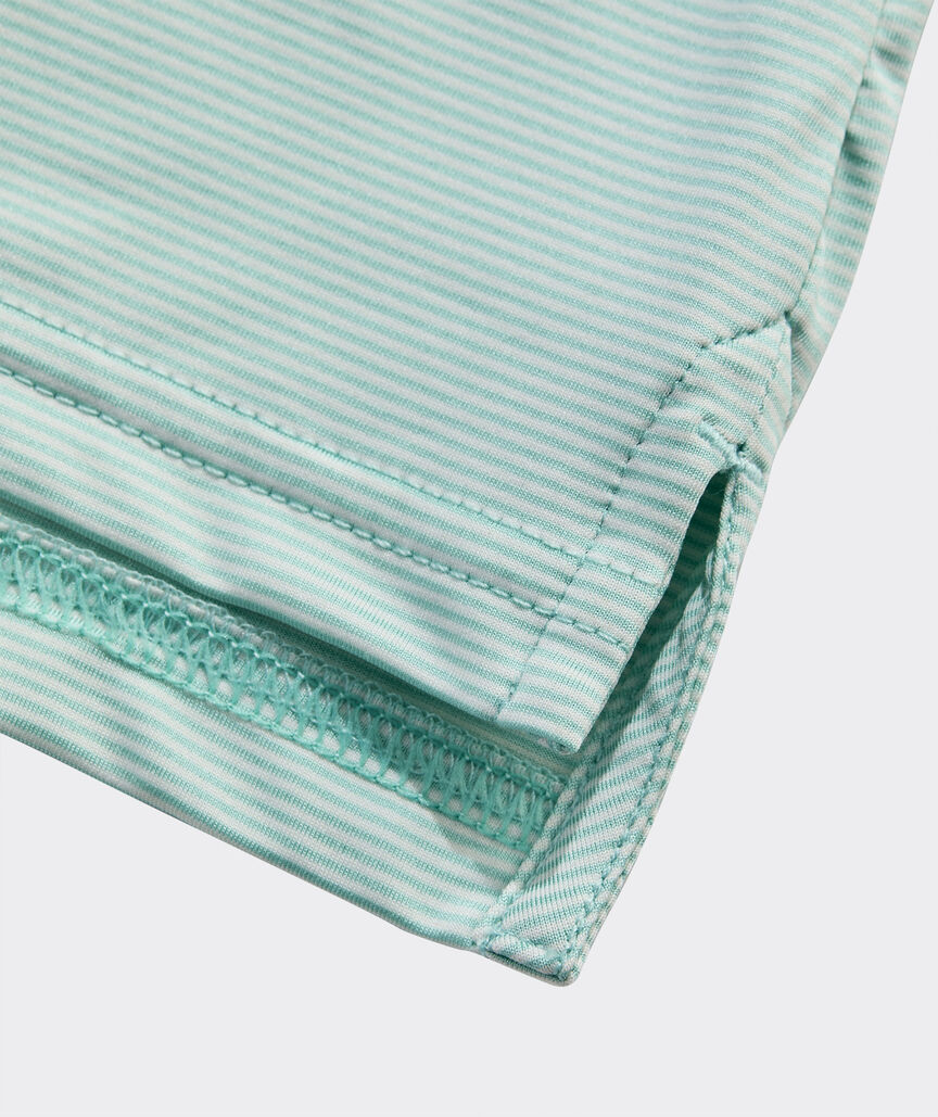 Boys' Performance Anegada Stripe Sankaty Polo