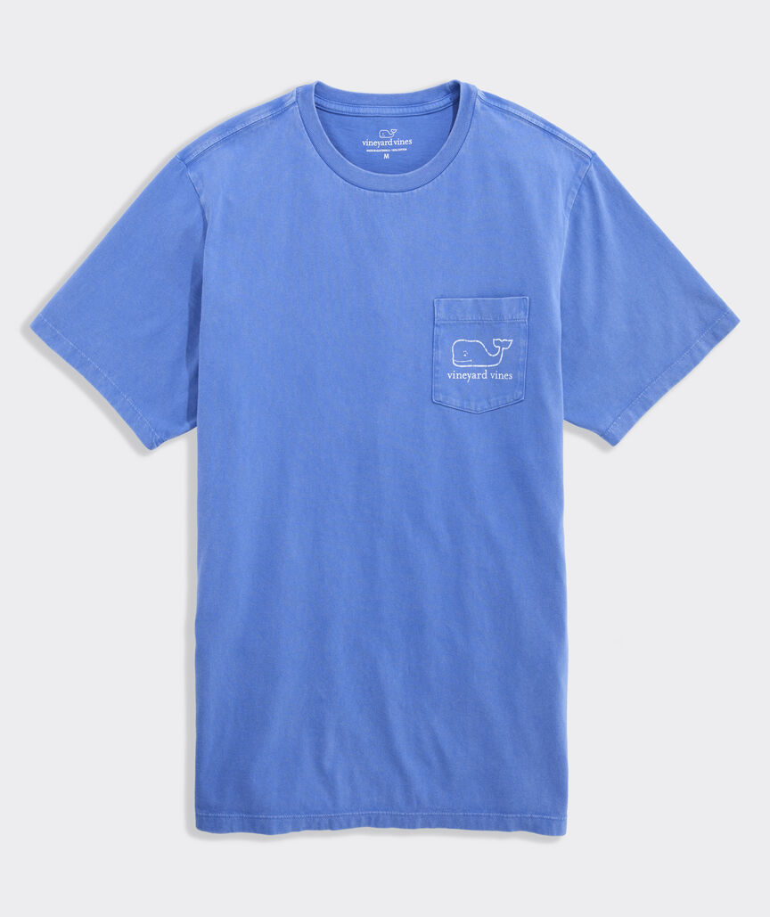 Drift Dye Vintage Whale Short-Sleeve Pocket Tee