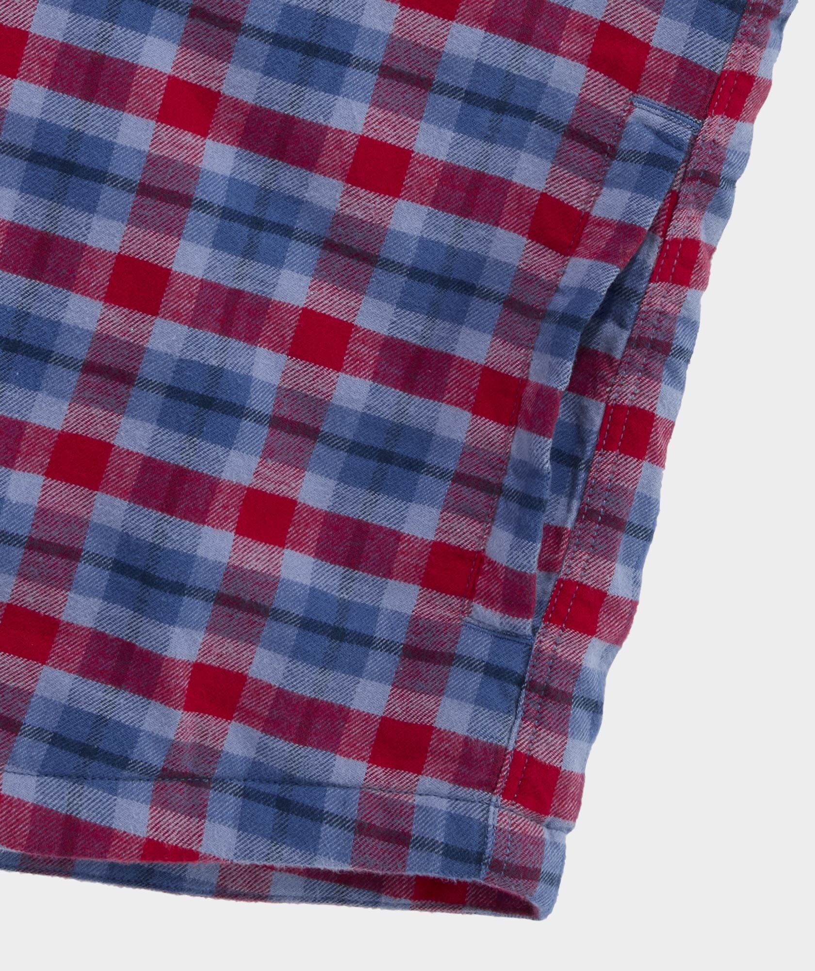 Snowy Pines Flannel Shirt Jacket