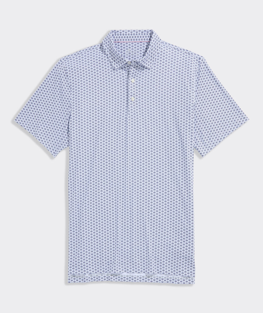 Printed Palmero Performance Polo