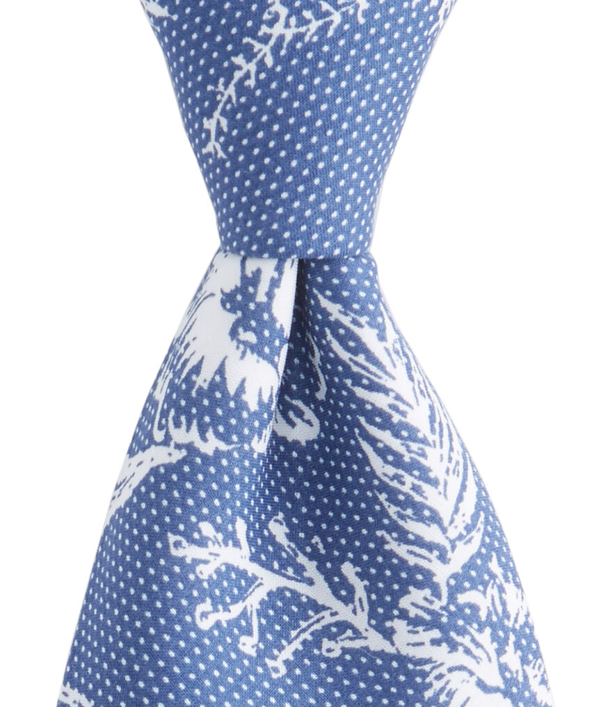 Aquatic Hibiscus Shirting Tie