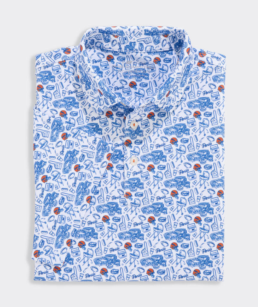 University Of Florida Printed Sankaty Polo