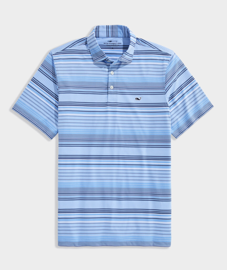Performance Conch Stripe Sankaty Polo