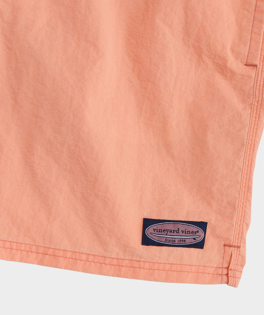 6 Inch Solid Island Swim Trunks