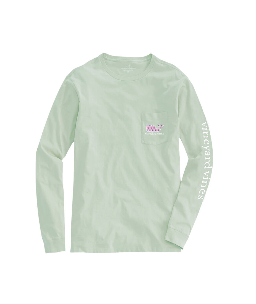 OUTLET Avi Print Whale Long-Sleeve Pocket Tee