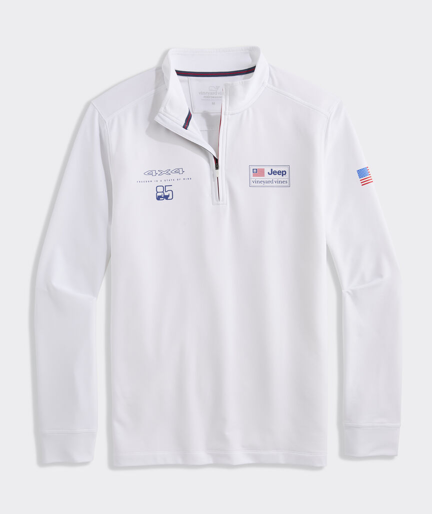 Jeep Collection Performance Clubhouse Quarter-Zip