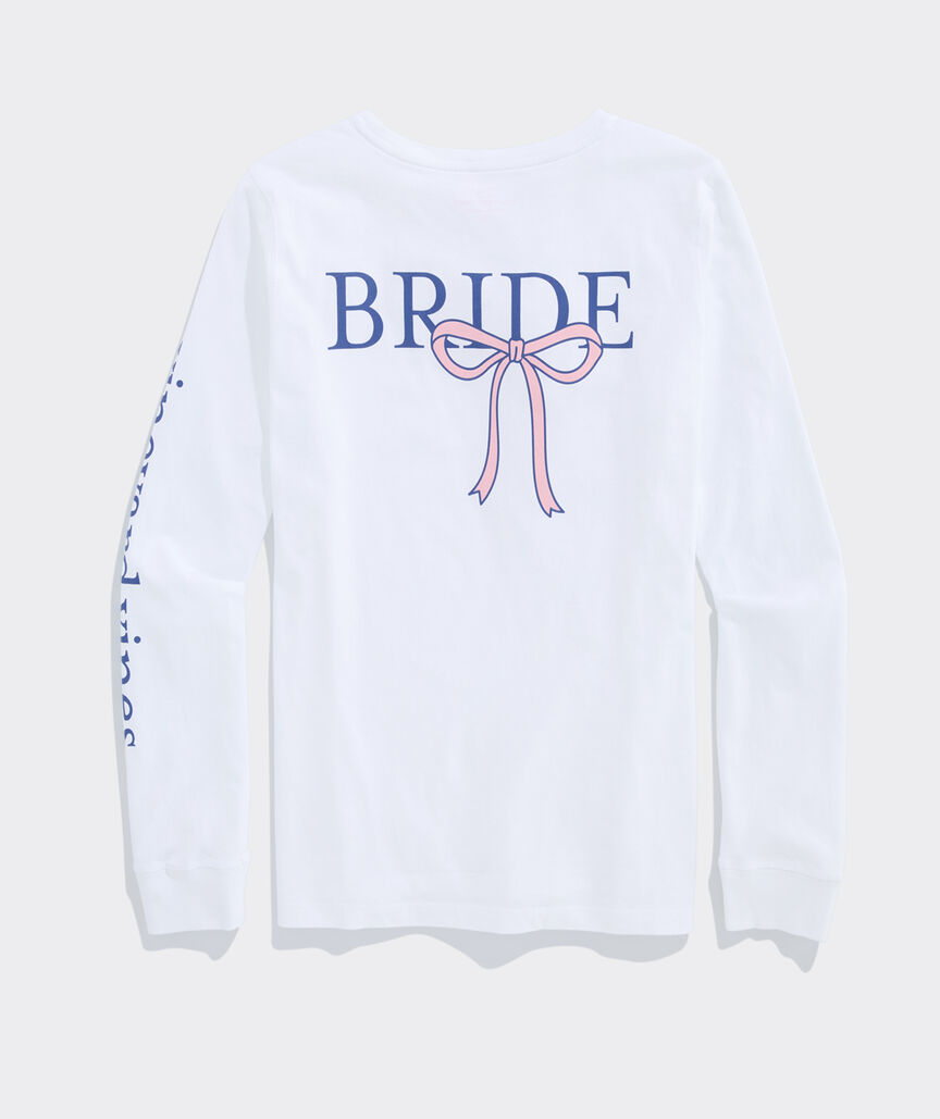 Bride Long-Sleeve Pocket Tee