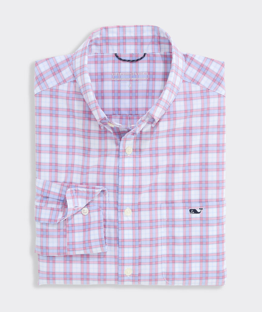 Performance Seascape Plaid Featherweight Shirt