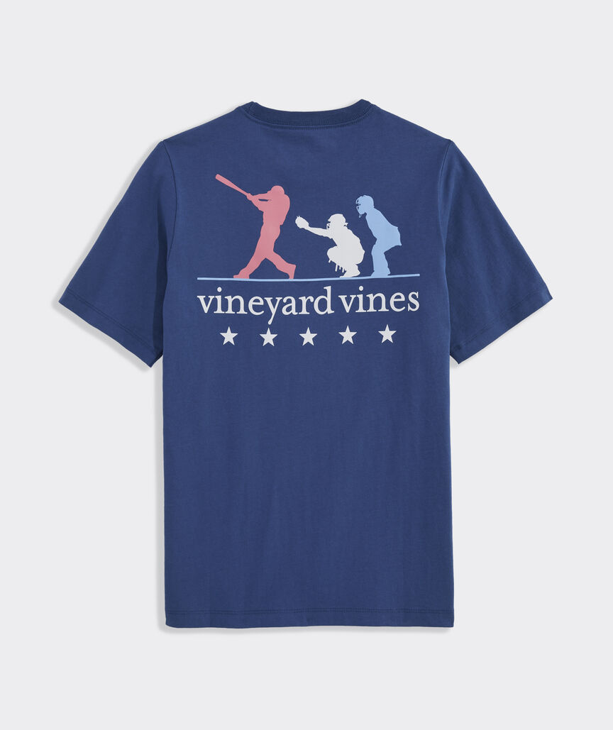 Boys' Baseball Players Short-Sleeve Pocket Tee