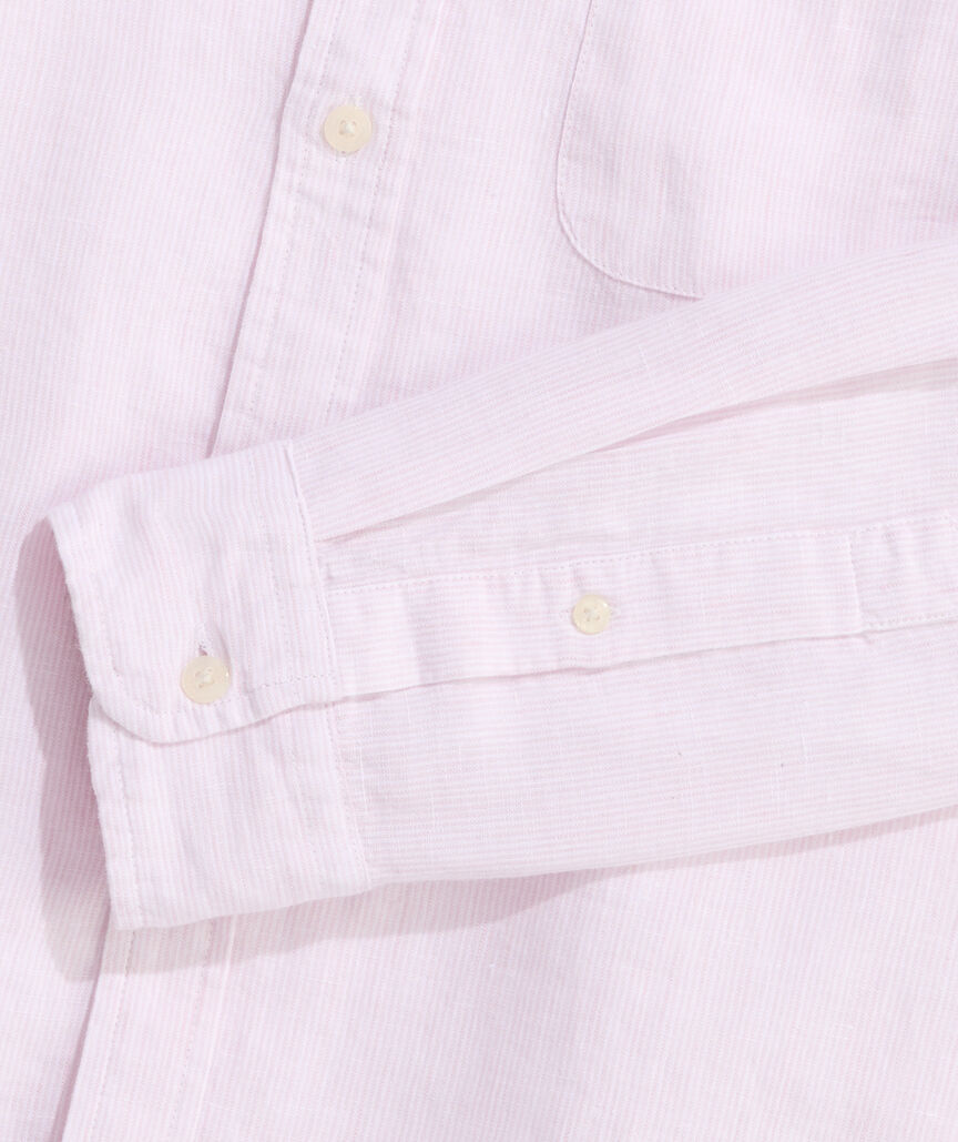 Leeward Stripe Linen Shirt