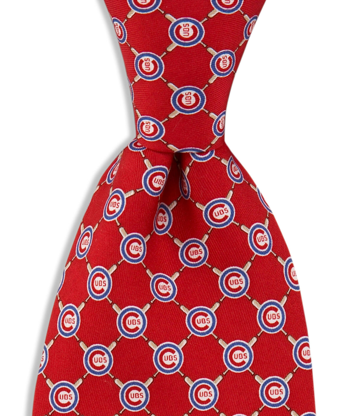 Men's Ties Chicago Cubs Printed Silk Tie for Men Vineyard Vines