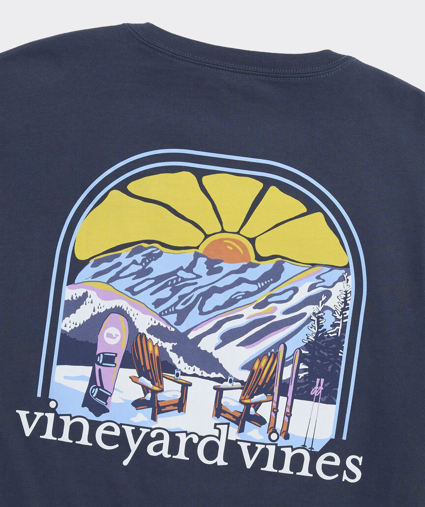 Mountain Adirondacks Short-Sleeve Pocket Tee