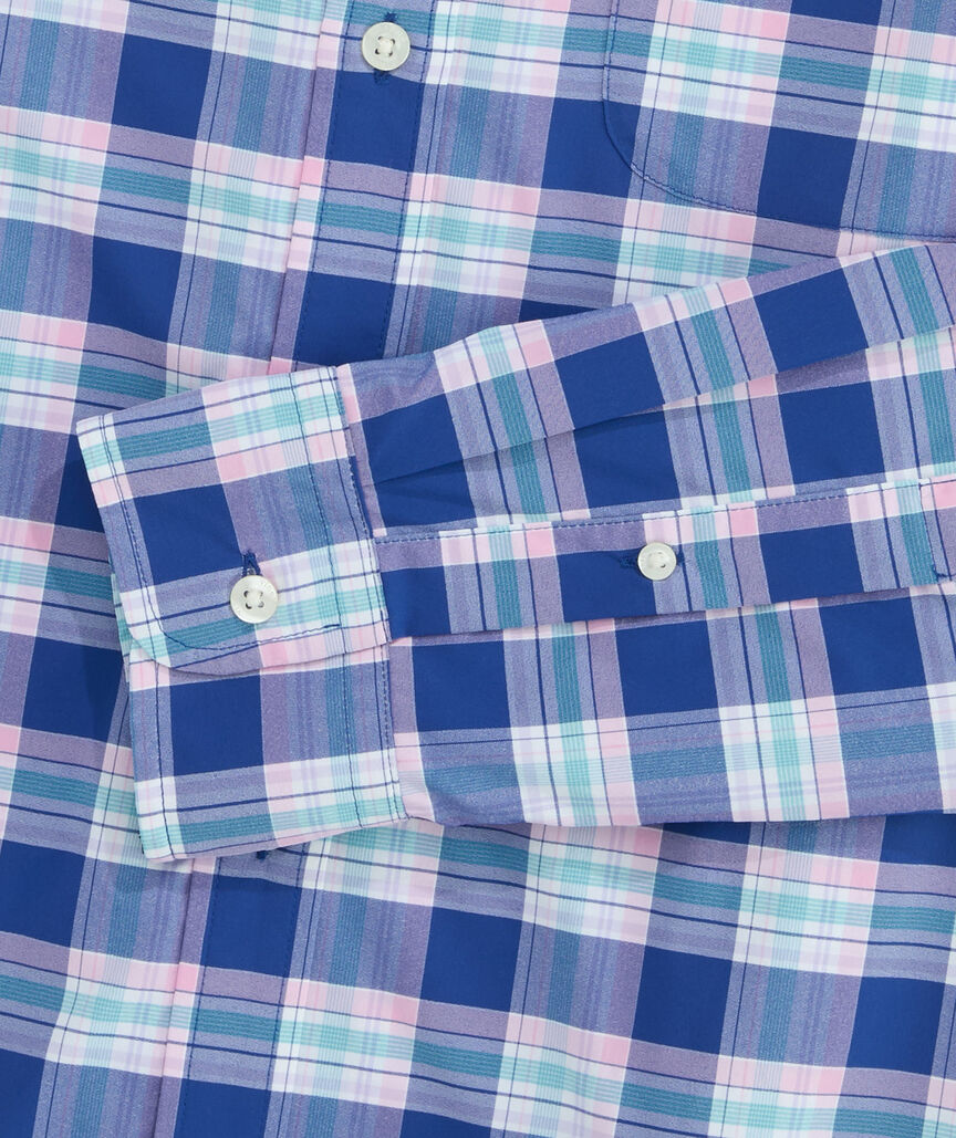 Performance Coconut Key Plaid Featherweight Shirt