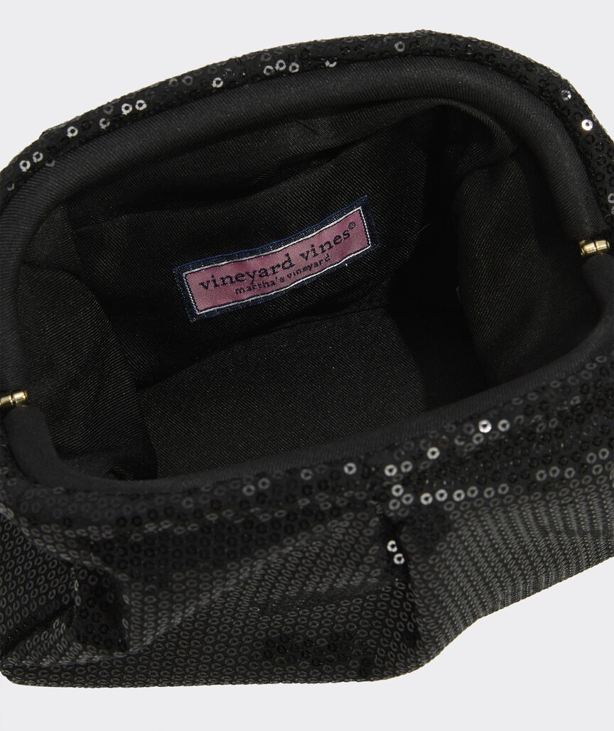 Sequin Frame Clutch
