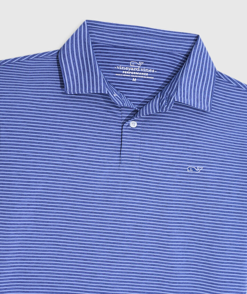 OUTLET Performance Bradley Stripe Polo