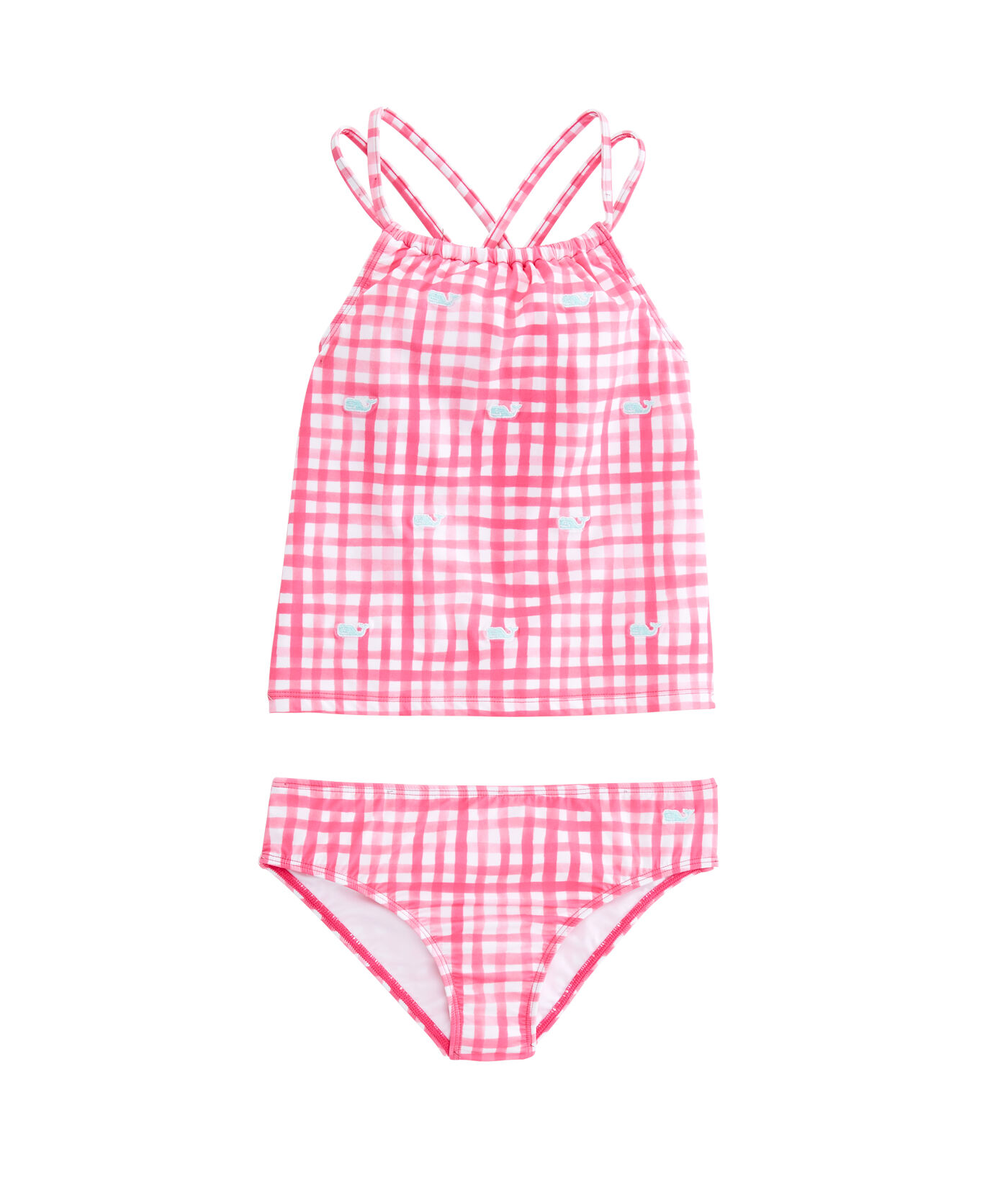gingham bathing suit tankini