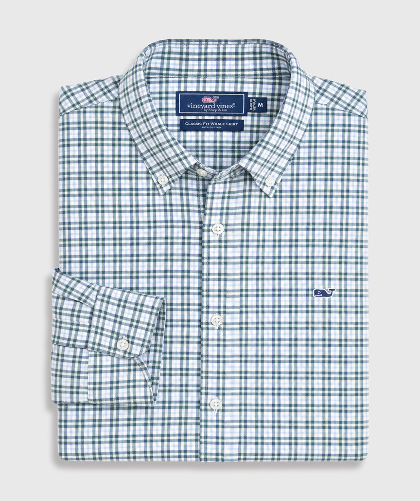 OUTLET Poplin Check Shirt
