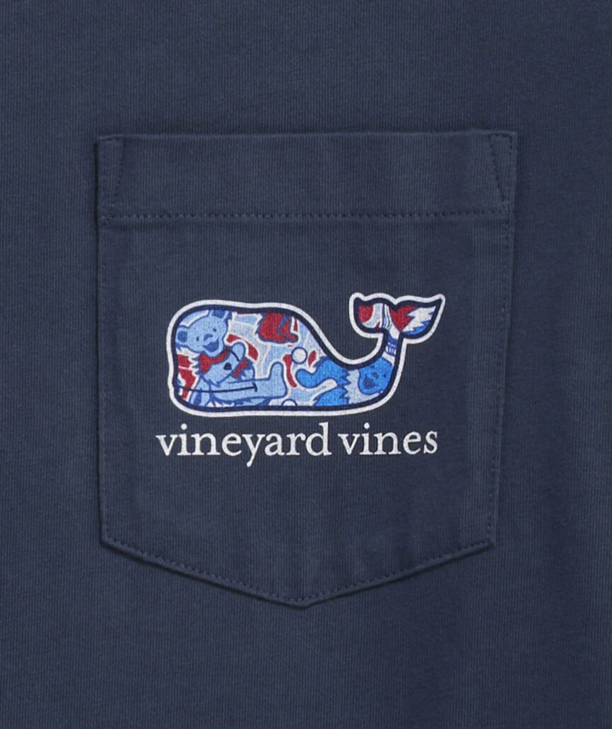 Grateful Dead x vineyard vines Whale Long-Sleeve Pocket Tee