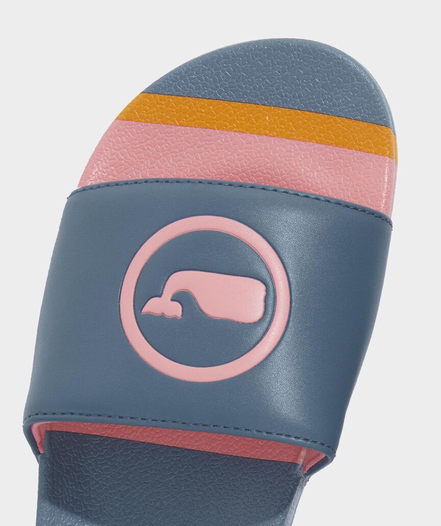 Girls' Multi-Stripe Pool Slide