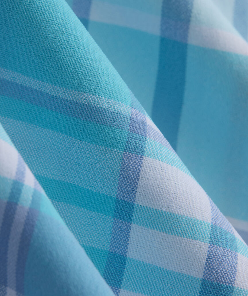 Performance Plaid Short-Sleeve Featherweight Shirt