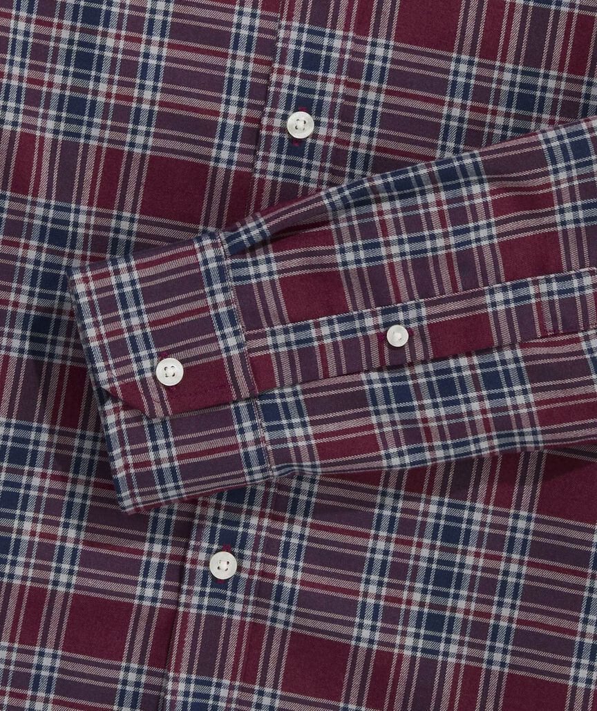 Performance Brushed Tech Twill Sherburne Plaid Shirt