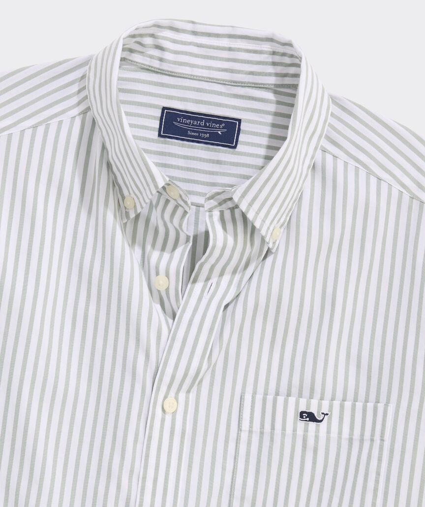 Seabird Stripe Perfect Wash Poplin Shirt