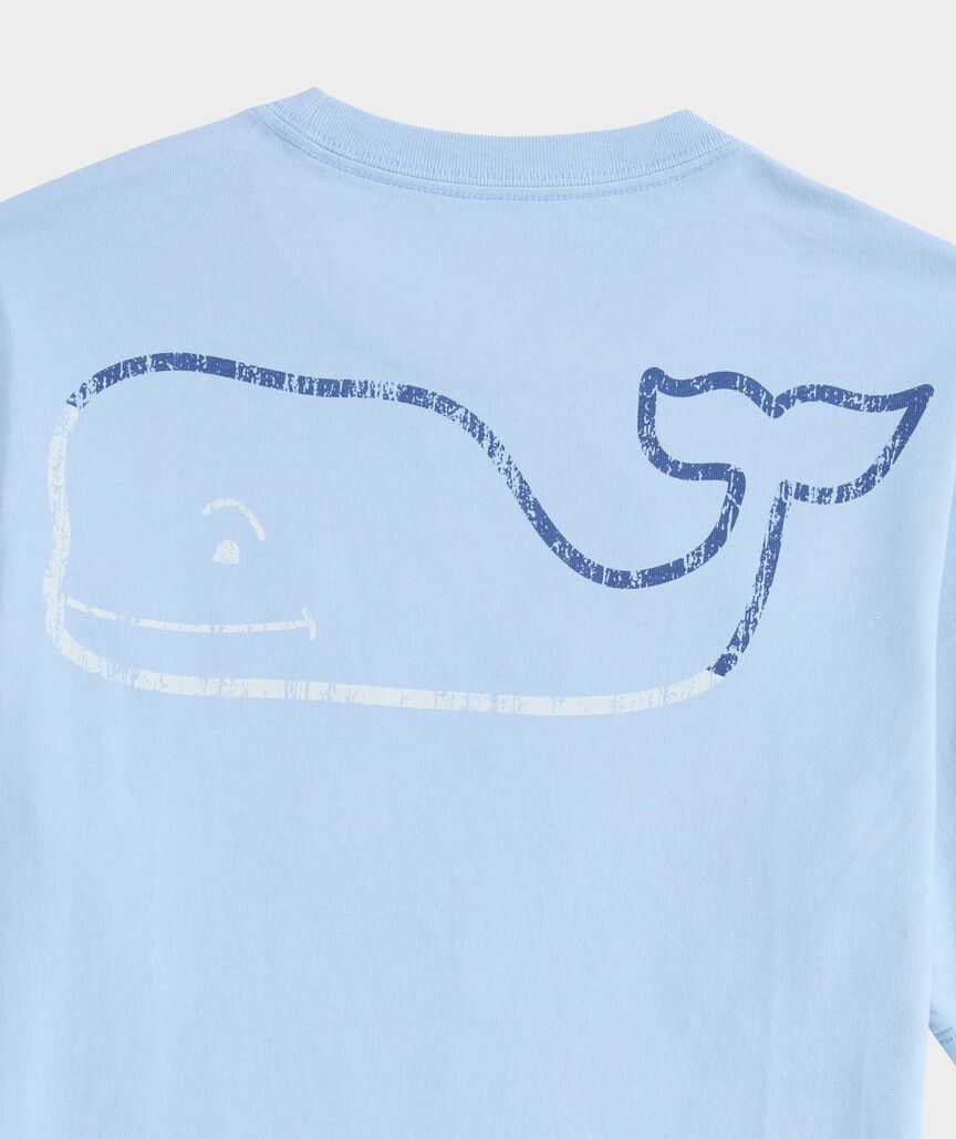 Boys' Burgee Vintage Whale Short-Sleeve Pocket Tee