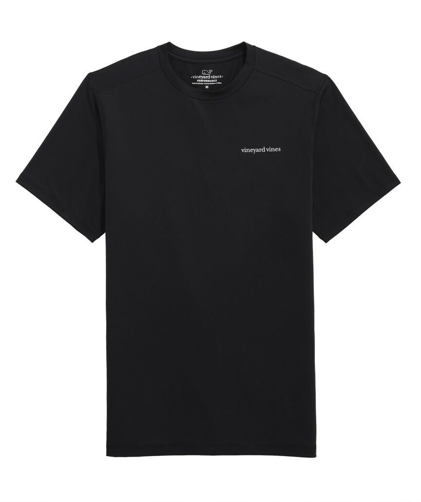 OUTLET Perforated Short-Sleeve Performance Tee