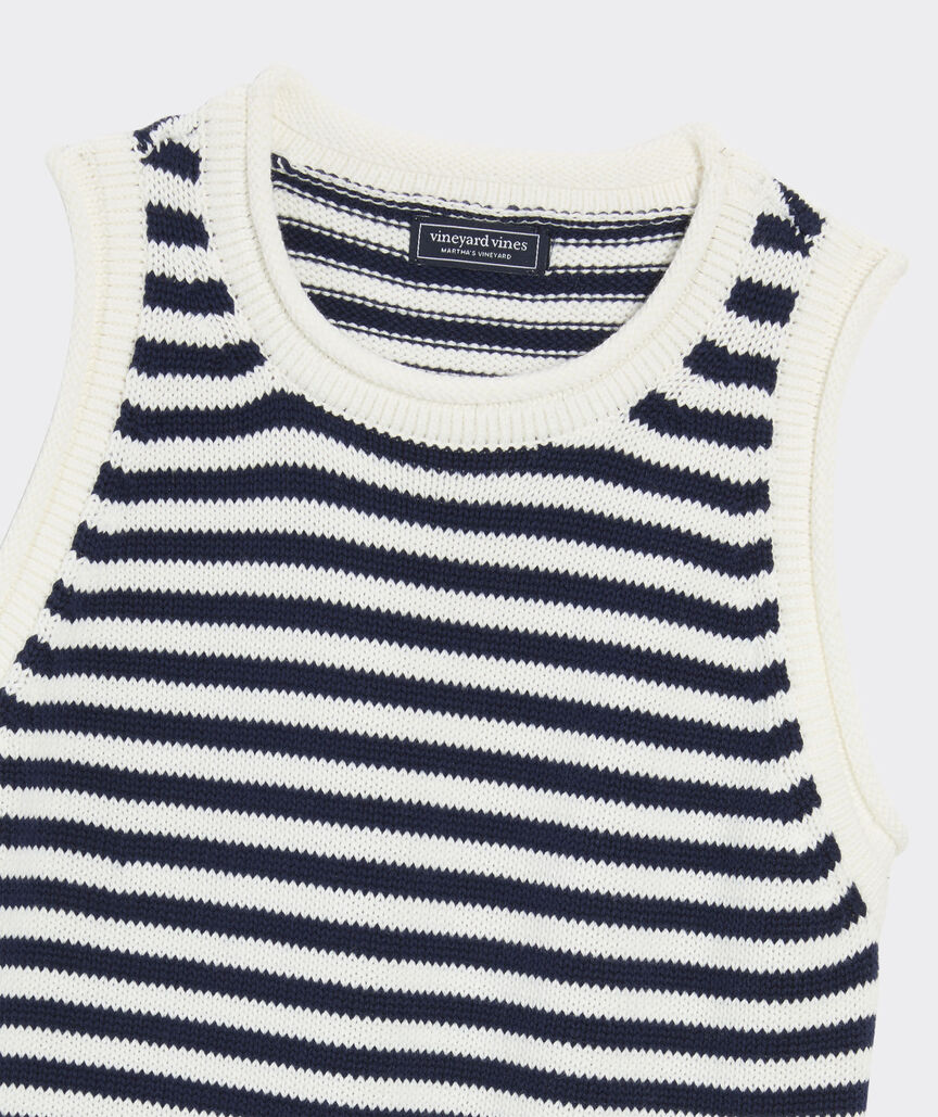 Katie Cotton Rollneck Sweater Tank