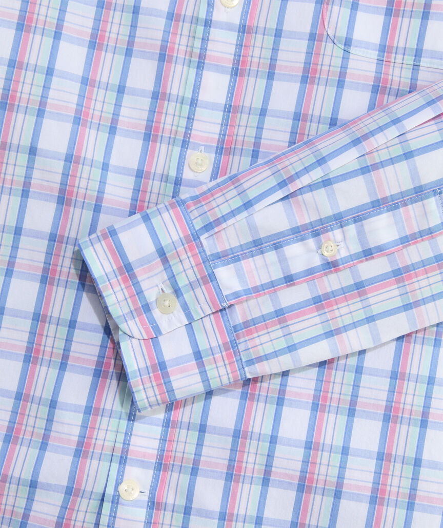 Tipsy Turtle Plaid Perfect Wash Poplin Shirt