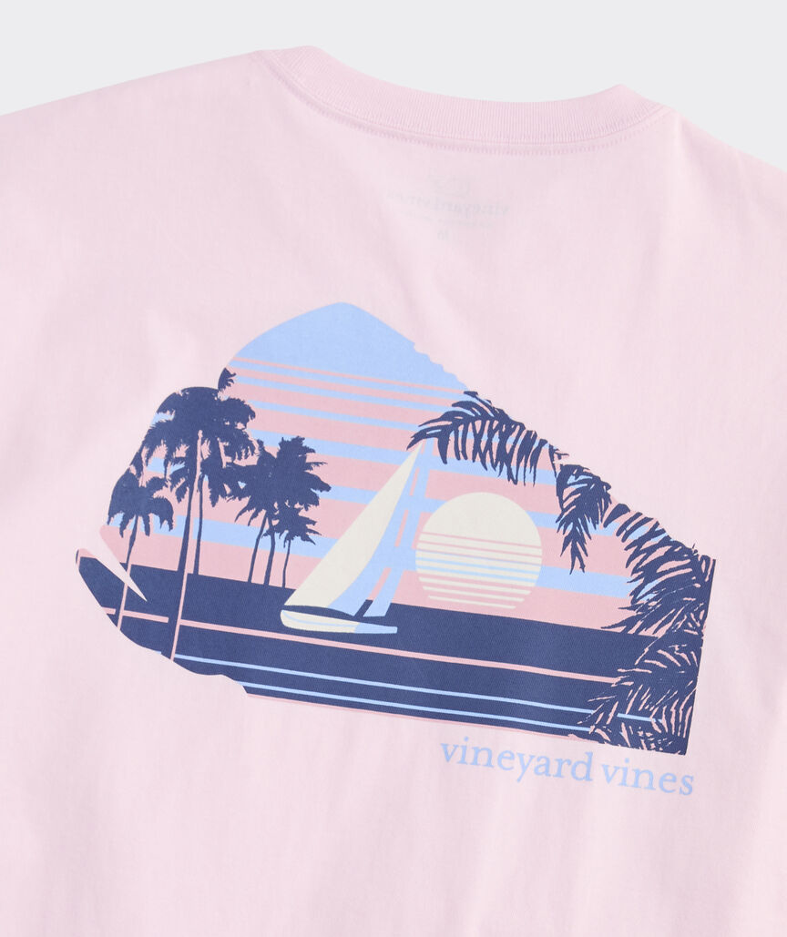 Mahi Sunset Short-Sleeve Pocket Tee