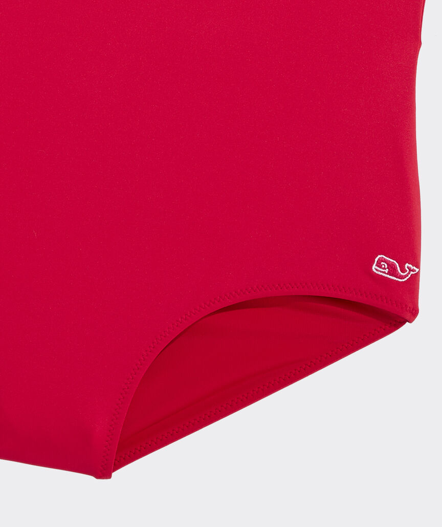 Girls' Scoop Ruffle One-Piece