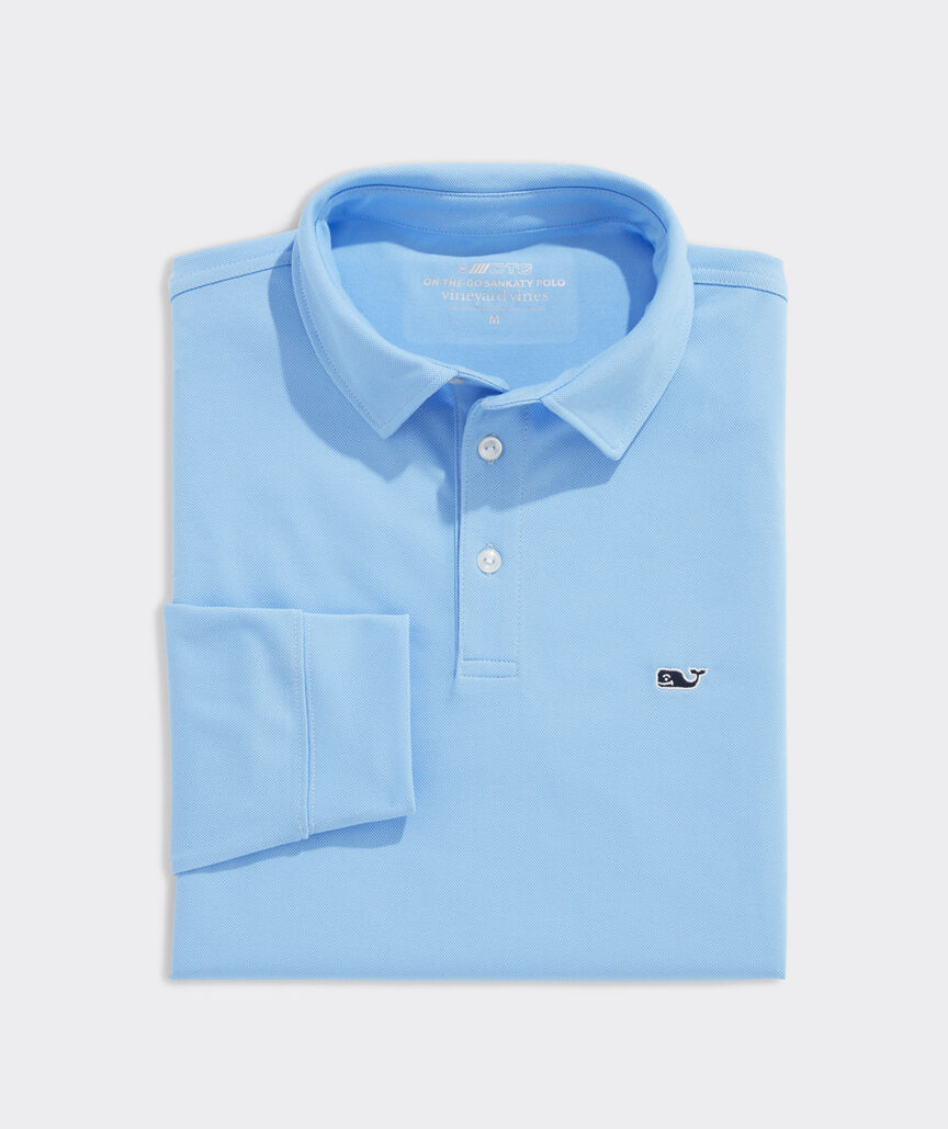 Sankaty Pique Long-Sleeve Polo