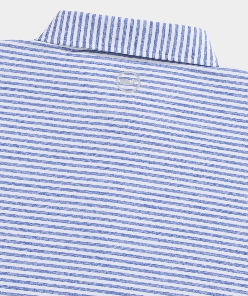 Performance Heathered Winstead Stripe Sankaty Polo
